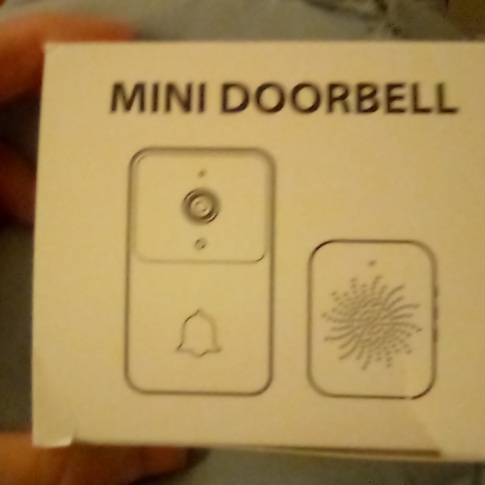 Mini Doorbell Wireless System - White